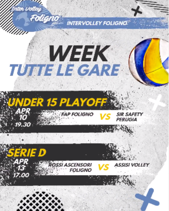 Under 15 in semifinale play off e serie D in lotta per entrare ai play off