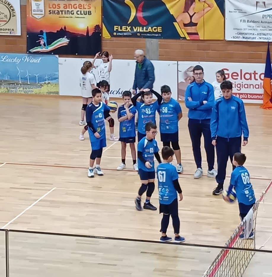 Domenica 15 febbraio i piccoli del Minivolley impegnati a Trevi