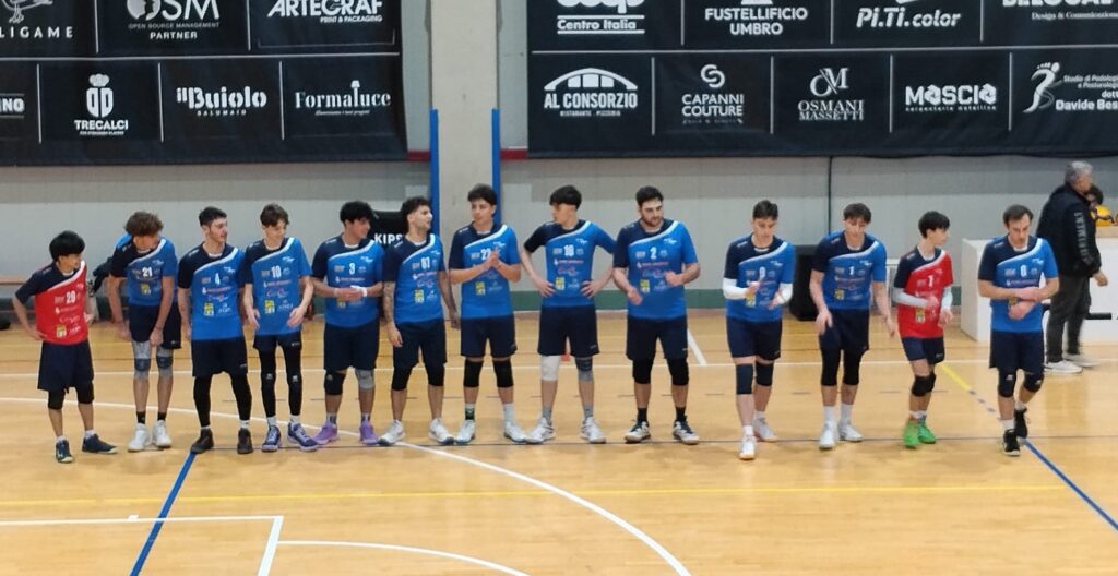La squadra di serie D Rossi Ascensori vince a Trestina contro Umbertide domenica 15/02