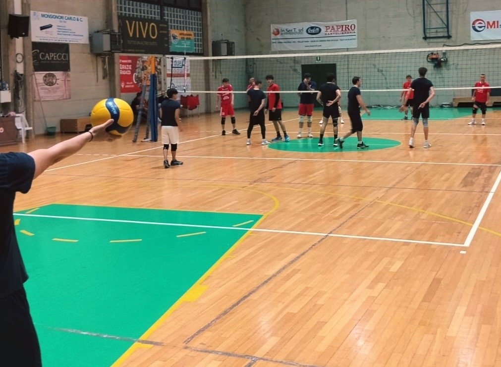 Mercoledì 6 maggio allenamento congiunto della serie D ad Umbertide