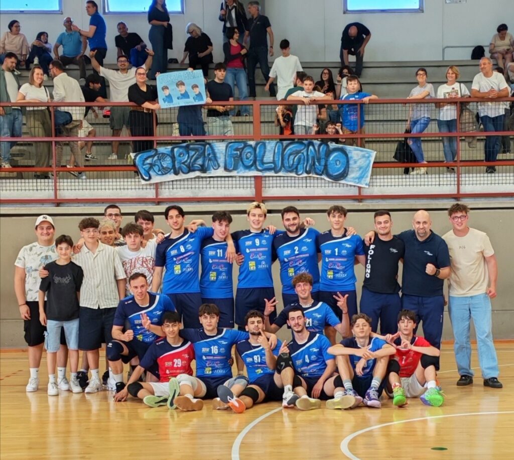 Rossi Ascensori Foligno di serie D vince gara 1 di finale play off contro Chiusi!