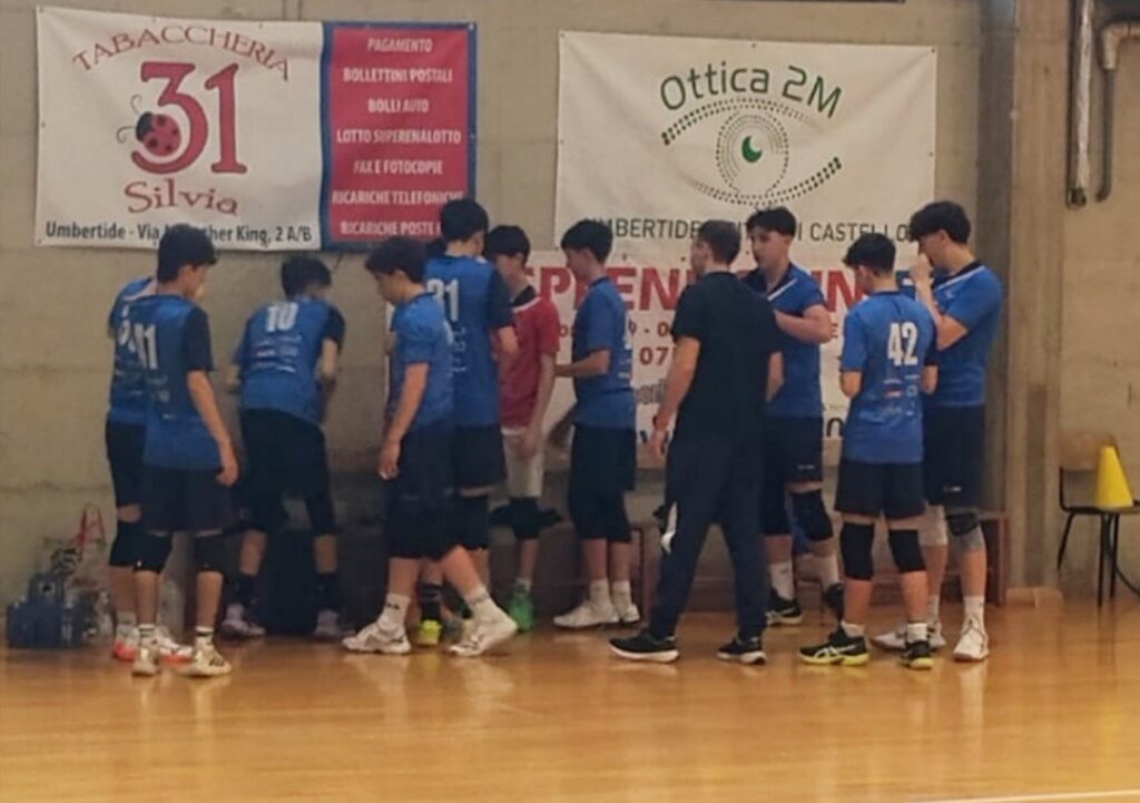 La squadra under 17 sconfitta per 3-2 ad Umbertide nella gara di play off coppa Umbria