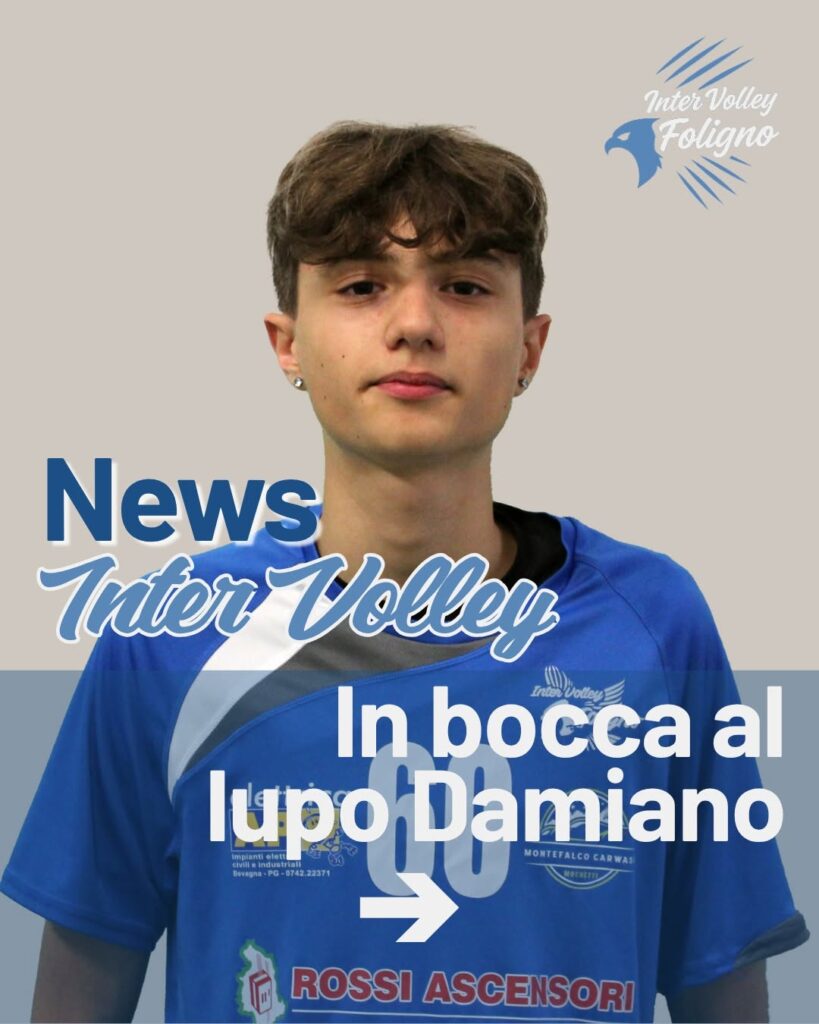 In bocca al lupo Damiano!