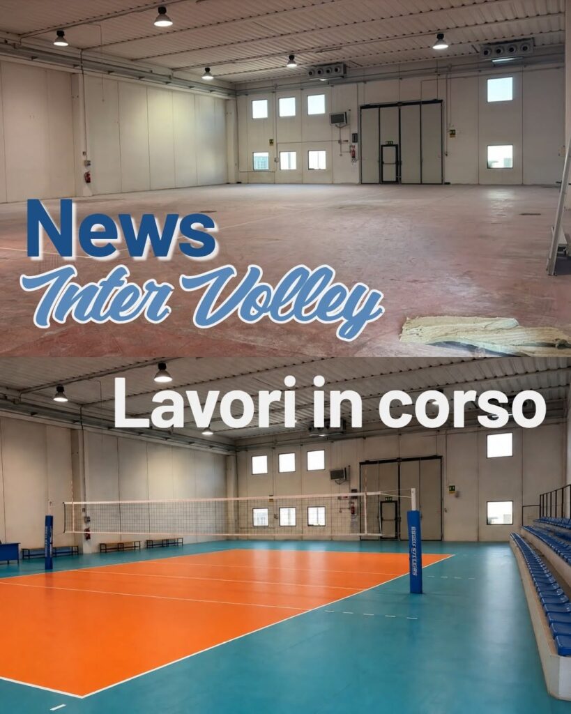 Inter Volley Foligno, prende forma la nuova casa: lavori senza sosta verso la stagione 2026/2027